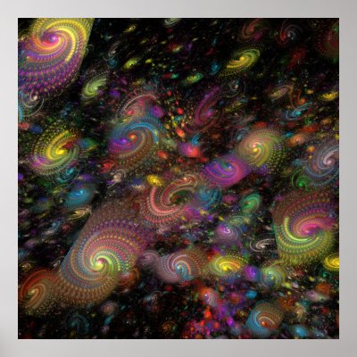 'Spiral Burst' Poster by SBricker