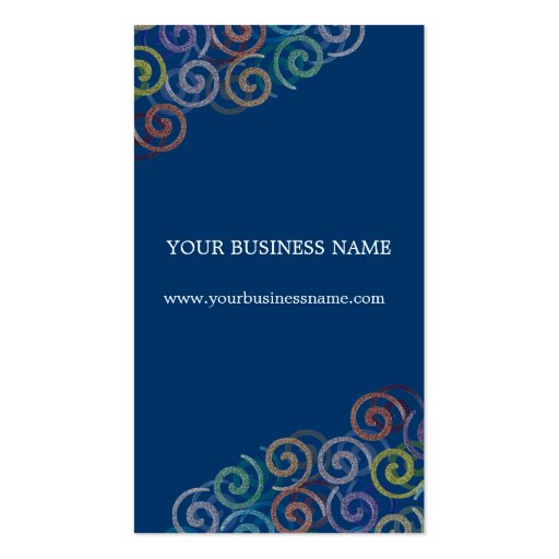 Spiral Business Card (back side)