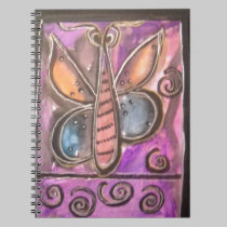 SPIRAL BUTTERFLY notebooks