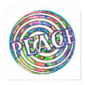 Spiral Circle Peace posters