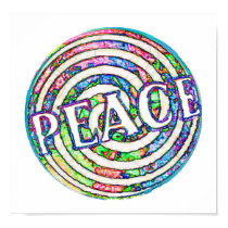 Spiral Circle Peace posters by makelovenotwar Spiral Circle Peace posters