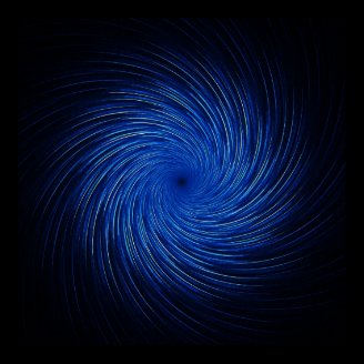 spiral cyclone tracks poster