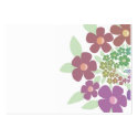 Spiral Flowers in pastel colors business cards by kabloo20 Spiral Flowers in pastel colors business cards