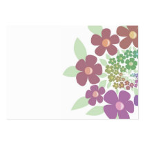 Spiral Flowers in pastel colors business cards by kabloo20 Spiral Flowers in pastel colors business cards