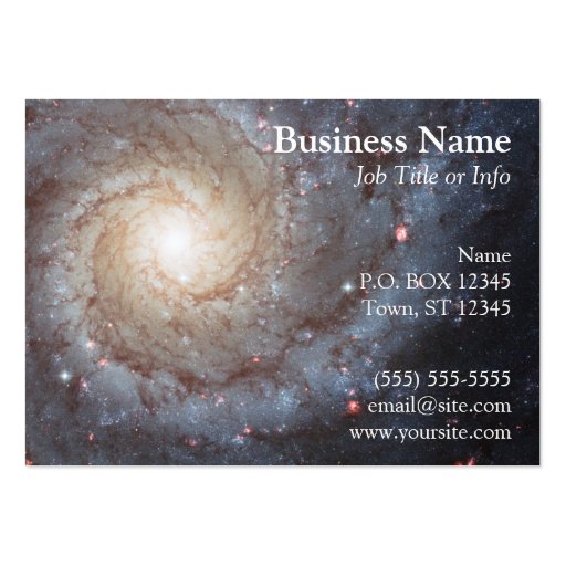 Spiral Galaxy Business Card