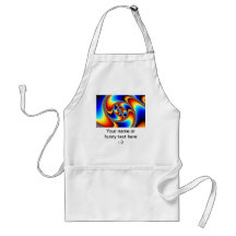 Spiral Galaxy - Fractal Art Aprons