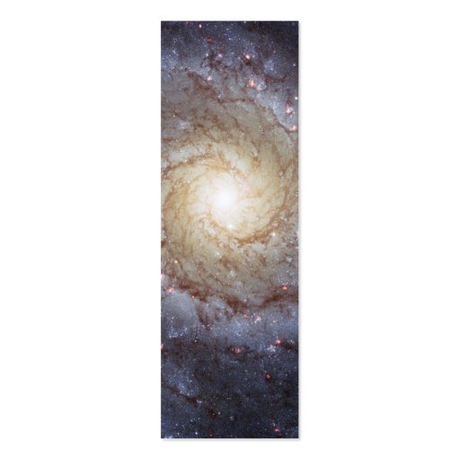 Spiral Galaxy M74 (Hubble) Business Card Templates
