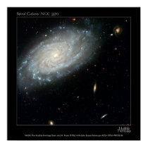Spiral Galaxy NGC 3370 posters