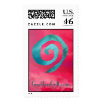 Spiral :: Goddess Symbol postage by skturnbull Spiral :: Goddess Symbol postage