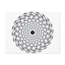 SPIRAL GREY postcards