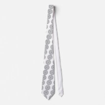 SPIRAL GREY ties by naranjay SPIRAL GREY ties