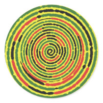 SPIRAL JAMAICA stickers by naranjay SPIRAL JAMAICA stickers