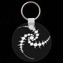 spiral keychain by wolffreeborn spiral keychain