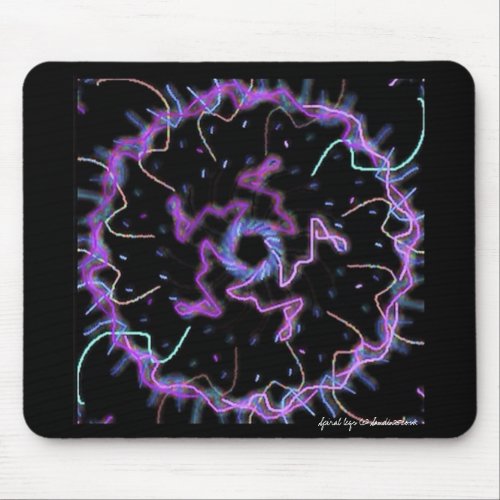 Spiral legs mousemat mousepad