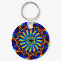 spiral-mandel keychains