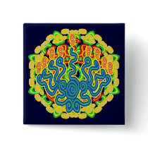 Spiral Menorah Buttons