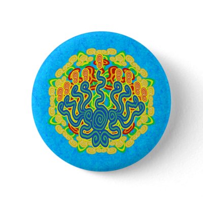 Spiral Menorah Buttons by yosefdreams