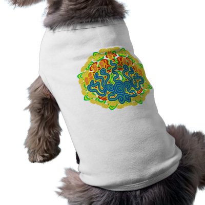 Spiral Menorah Dog Shirts by yosefdreams