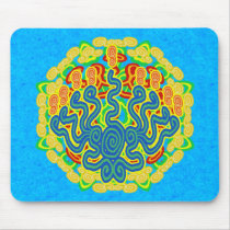Spiral Menorah Mousepad