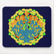 Spiral Menorah Mousepad
