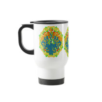 Spiral Menorah Travel Mugs