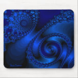 Spiral Mousepad Blue