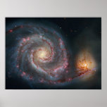Spiral Nebula Poster Print