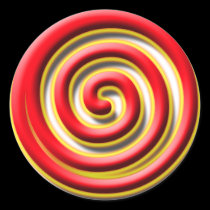 Spiral No. 1 Sticker stickers
