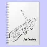 Spiral Notebook for Jam Sessions notebooks