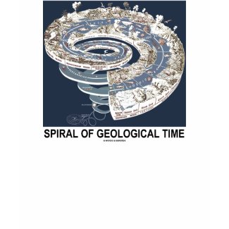 Spiral Of Geological Time (Earth's History Spiral) shirt
