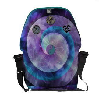 Spiral of Life Mystic Messenger Bag