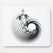 Spiral Plant Tattoo Design mousepads by doonidesigns Spiral Plant Tattoo Design mousepads