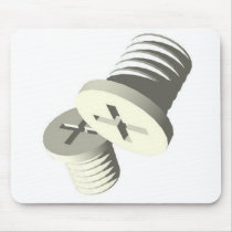 Spiral screw Mousepad
