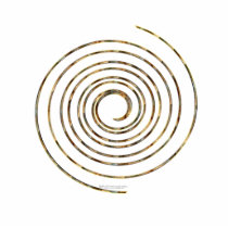 Spiral Sculpted Acrylic Products photo sculptures