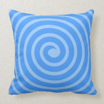 Spiral  -  Shades of Blue american mojo pillows