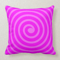 Spiral  -  Shades of Magenta american mojo pillows