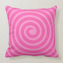 Spiral  -  Shades of Pink american mojo pillows