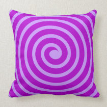 Spiral  -  Shades of Purple american mojo pillows