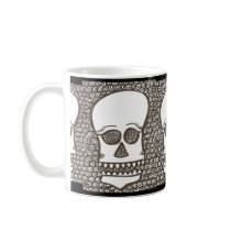 Spiral skull mugs by conroyaltee Spiral skull mugs