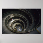 Spiral Staircase at Vatican Museum, Italy Posters