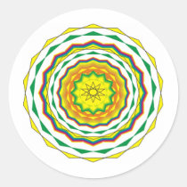 SPIRAL STAR stickers