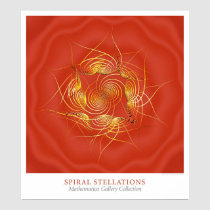 Spiral Stellations posters