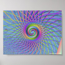 Spiral Sticks Print