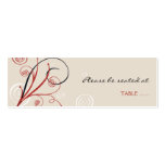 Spiral Table Place Card