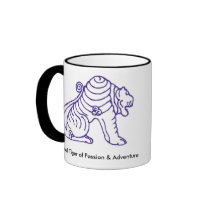 Spiral Tiger Reiki Mug