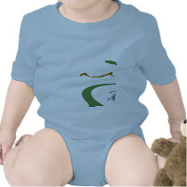 Spiral Turtles 2-Sided Onesie Tshirt
