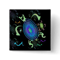 Spiral Turtles Buttons