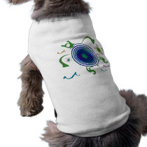 Spiral Turtles Dog Shirts