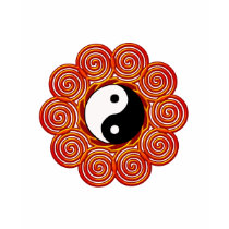 Spiral Yin Yang Sun t-shirts by SunandShadows Spiral Yin Yang Sun t-shirts