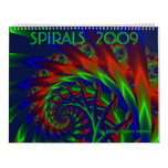 SPIRALS  2009 WALL CALENDARS